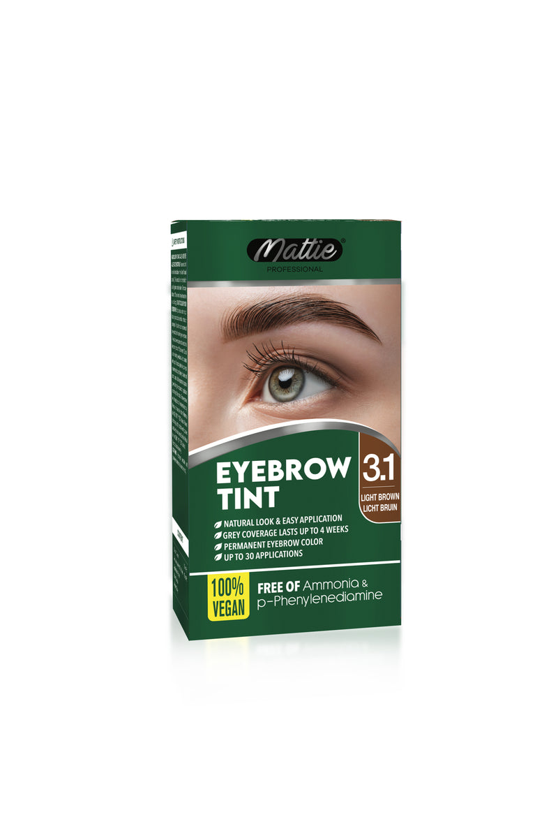 Mattie eyebrown color 3.1 light brown