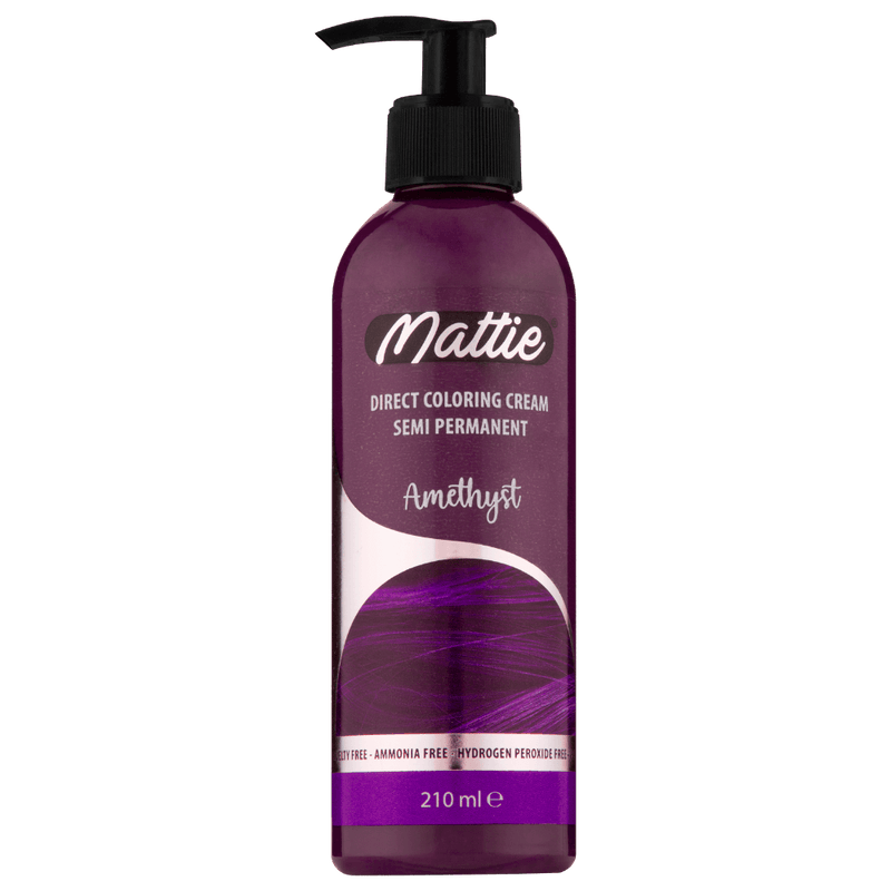 Mattie Amethyste - Direct Vegan Kleurcrème Semi-Permanent 210ml