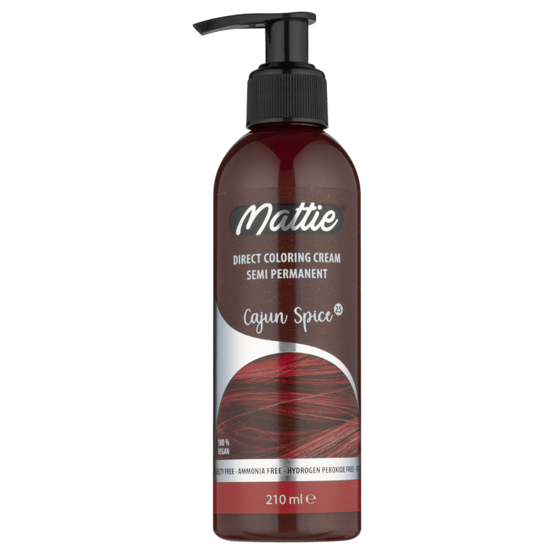 Mattie Cajun Spice - Direct Vegan Kleurcrème Semi-Permanent 210ml