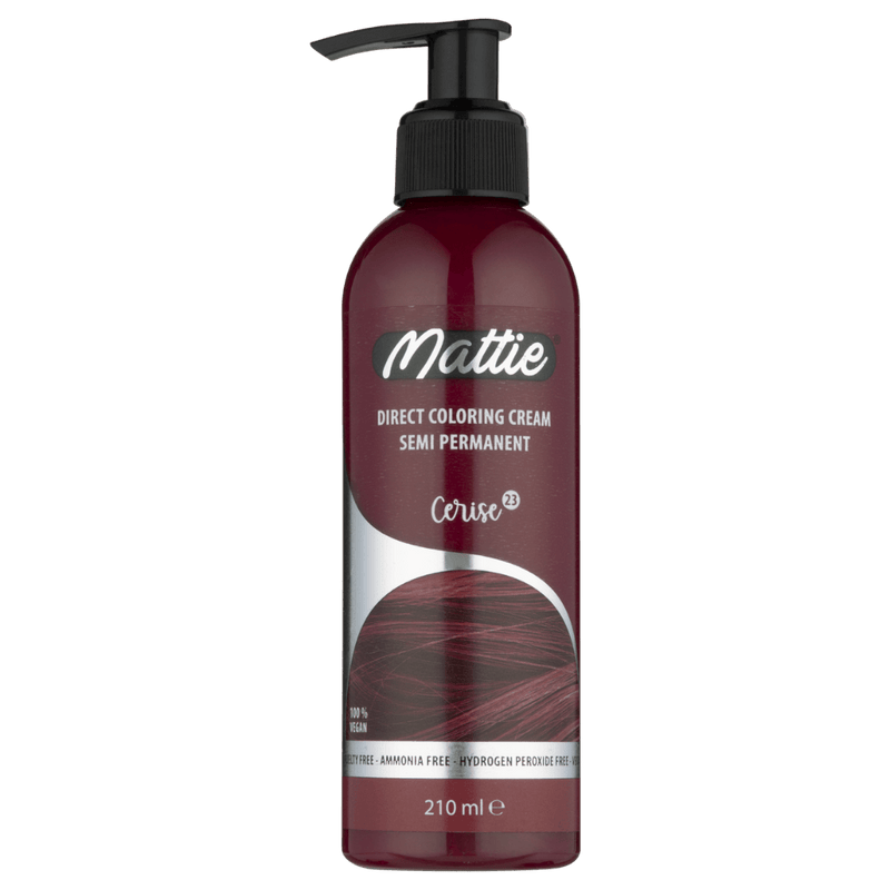 Mattie Cerise - Direct Vegan Kleurcrème Semi-Permanent 210ml