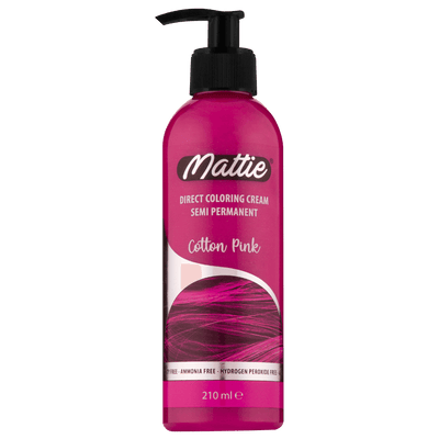Mattie Cotton Pink - Direct Vegan Kleurcrème Semi-Permanent 210ml