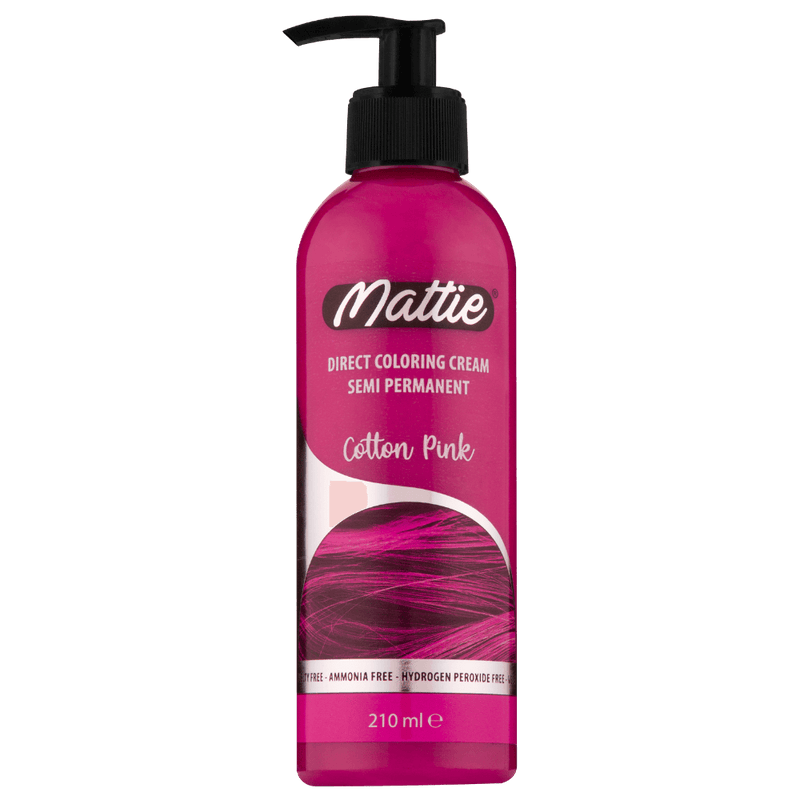 Mattie Cotton Pink - Direct Vegan Kleurcrème Semi-Permanent 210ml