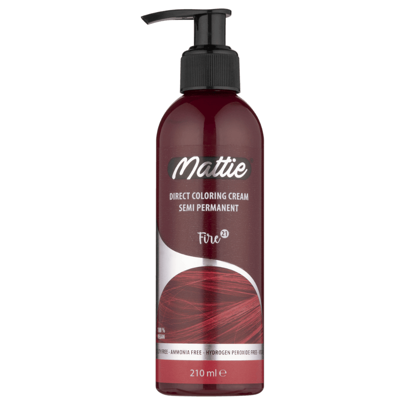 Mattie Fire - Direct Vegan Kleurcrème Semi-Permanent 210ml