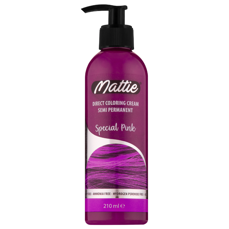 Mattie Special Pink - Direct Vegan Kleurcrème Semi-Permanent 210ml